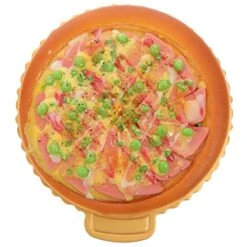 Totority Simulation Pizza Model Toddler Toys Kids Decor Photo Props Math Games Pretend Play Food Toys Simulation Food Toys PVC Fake Pizza Model Fake Food Model Prop Pizza Model Prop Dessert
