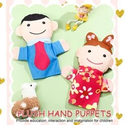 6 Pcs Family Style Hand Puppets Soft Plush Puppets Family Members Hand Puppets Cute Toys For Teachers Parents Shows Story Time Playtime Schools, Grandparents, Mom, Dad, Brother, Sister 11 6 Pcs Family Style Hand Puppets Soft Plush Puppets Family Members Hand Puppets Cute Toys For Teachers Parents Shows Story Time Playtime Schools, Grandparents, Mom, Dad, Brother, Sister -Folkmanis Toys Shop 515ZwZ3wWvL