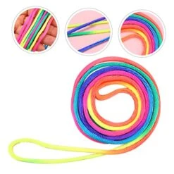 Kidcraft Playset 2 Sets Colored Rope For Stretch Funny Finger Cats Cradle String Chinese Finger Fabric Hand Game Finger Rope String Finger Playthings Rope -Folkmanis Toys Shop 515aJgl34gL