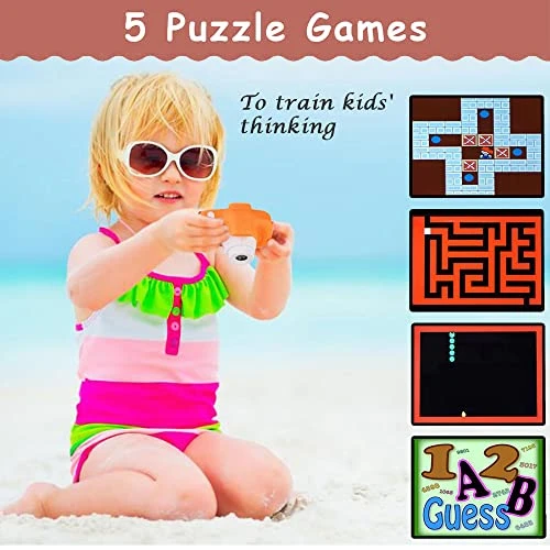 SUNCITY Kids Digital Camera, Christmas Birthday Gifts For Boys Age 3-9, HD Digital Video Cameras For Toddler, Portable Toy For 3 4 5 6 7 8 Year Old Boy With 32GB SD Card-Orange 7 SUNCITY Kids Digital Camera, Christmas Birthday Gifts For Boys Age 3-9, HD Digital Video Cameras For Toddler, Portable Toy For 3 4 5 6 7 8 Year Old Boy With 32GB SD Card-Orange - Image 5