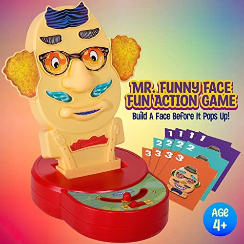 PlayRoute Funny Face Pop Up Game | Fun Board Game For Kids Ages 4-6-8 And Up | Preschool & Family Pop Up Toy Game For Girls And Boys 4 PlayRoute Funny Face Pop Up Game | Fun Board Game For Kids Ages 4-6-8 And Up | Preschool & Family Pop Up Toy Game For Girls And Boys - Image 2