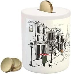 Ambesonne Vintage Piggy Bank, Bingo Game With Ball And Cards Pop Art Lottery Hobby Celebration Theme, Ceramic Coin Bank Money Box For Cash Saving, 3.6" X 3.2", Yellow Green 29 Ambesonne Vintage Piggy Bank, Bingo Game With Ball And Cards Pop Art Lottery Hobby Celebration Theme, Ceramic Coin Bank Money Box For Cash Saving, 3.6" X 3.2", Yellow Green -Folkmanis Toys Shop 5165MofGpNL. AC