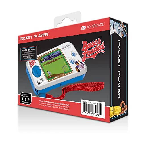 My Arcade Bases Loaded Pocket Player - Collectible Handheld Game Console With 7 Games (DGUNL-3278) 3 My Arcade Bases Loaded Pocket Player - Collectible Handheld Game Console With 7 Games (DGUNL-3278)