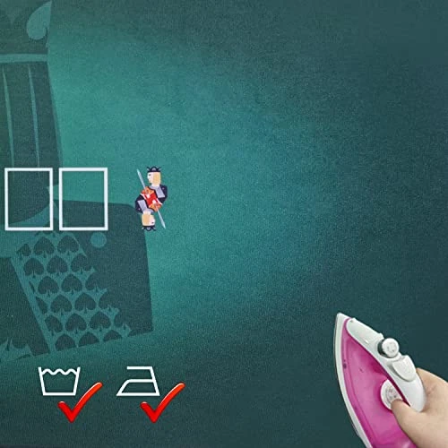 BWLOKXUN 72'' X 36'' Texas Hold'em Table Felt, Portable Foldable Texas Hold'em Poker Layout ,Poker Games Mat 6 BWLOKXUN 72'' X 36'' Texas Hold'em Table Felt, Portable Foldable Texas Hold'em Poker Layout ,Poker Games Mat - Image 4