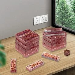 Nearockle Silicone Resin Molds, Tumbling Stacking Board Games Silicone Mold With A Dice Mold， DIY Making Craft Tumbling Tower Blocks Building Toy For House Party Kids Families Boy Girls Unique Gift -Folkmanis Toys Shop 516Ia0o023L