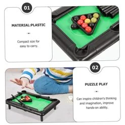 TOYANDONA 8 Sets Gifts Indoor Playset Mini Gifts Miniature Billiard Pool Game Mini Billiards For Cats Billiards -Folkmanis Toys Shop 516L80YDLkL