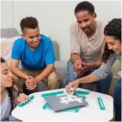 Upwords, The Game Of Quick Stacking & Word Hacking With Stackable Letter Tiles | Word Games | Board Games For Kids 8-12 | Family Games For Ages 8+