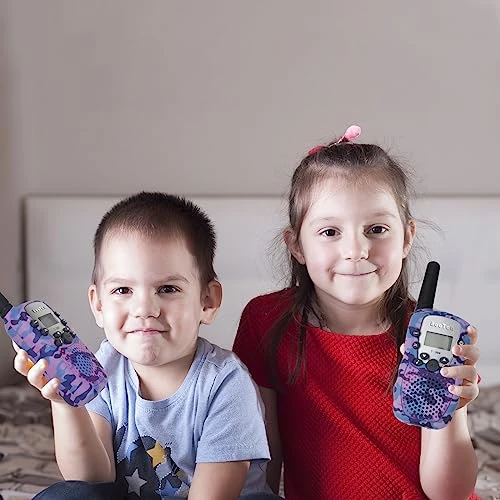 BooTaa 2 Pack Walkie Talkies For Kids, 22 Channels 2 Way Radio With LCD Screen, Long Range Walky Talky Radio Kid Toy Gifts For Boys And Girls 4 BooTaa 2 Pack Walkie Talkies For Kids, 22 Channels 2 Way Radio With LCD Screen, Long Range Walky Talky Radio Kid Toy Gifts For Boys And Girls - Image 2