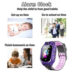 ROMONLON Kids Smart Watch Girls Boys - Smart Watch For Kids Watches Ages 4-12 Years With 7 Learning Games Camera Video Player Music Alarm Calendar Flashlight Children Toys Gifts (Purple) -Folkmanis Toys Shop 516eFmM64DL
