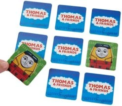 Mattel Games Fisher-Price Make-A-Match Card Game With Thomas & Friends Theme, Multi-Level Rummy Style Play, Matching Colors, Pictures & Shapes, 56 Cards For 2 To 4 Players, Gift For Kids Ages 3 Years & Older