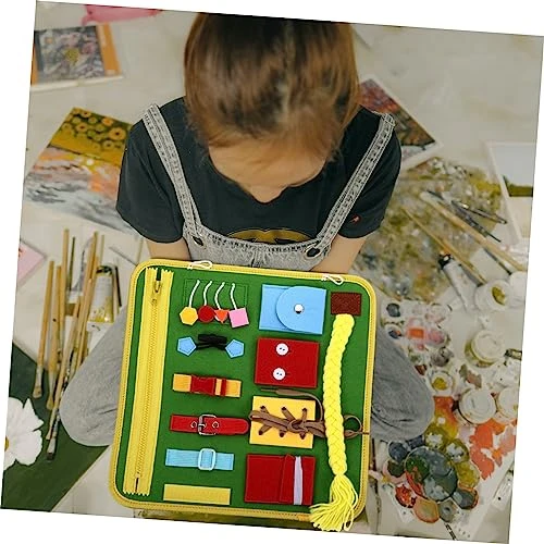 Kidcraft Playset 1 Set Dressing Learning Board Kids Educational Toys Toddlers Toys Baby Dressing Learning Board Baby Busy Board Wear Shoes Felt Fabric 6 Kidcraft Playset 1 Set Dressing Learning Board Kids Educational Toys Toddlers Toys Baby Dressing Learning Board Baby Busy Board Wear Shoes Felt Fabric - Image 4