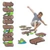 HK Studio Education Floor Decal For Classroom Decor - Frog Hopping Game On Wooden Logs Decals For Boosting Gross Motor Skills - Sensory Path - Indoor School Montessori Gym 2 HK Studio Education Floor Decal For Classroom Decor - Frog Hopping Game On Wooden Logs Decals For Boosting Gross Motor Skills - Sensory Path - Indoor School Montessori Gym -Folkmanis Toys Shop 516xs63YMPL
