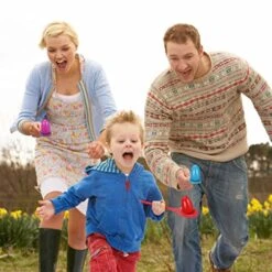 TOYANDONA Kids Toys 5 Sets Lawn Indoor Plaything Balance Carnival Integration Random And Funny Wooden Outdoor Eggs Children Halloween Kids Race Spoon Playing Gift Activity Games, Color Baby Spoons -Folkmanis Toys Shop 5172pP9u7AL