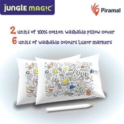 Jungle Magic Doodle Artz Music, White -Folkmanis Toys Shop 51736qty69L