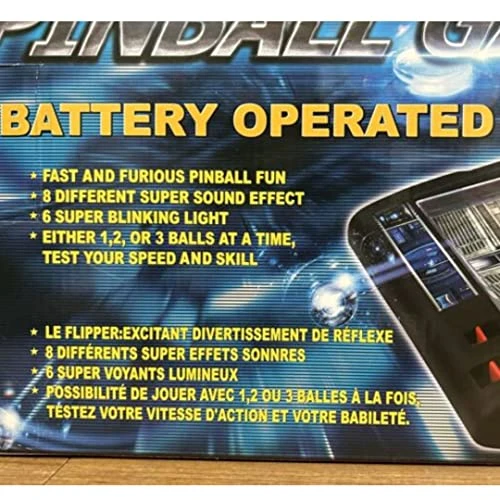 GENERIC Retro Pinball Galaxy Classic Pinball Game In Desktop Space And Size Ideal Toy For Children Aged 3+ And Adult Fans Of Recreational And Retro Games 4 GENERIC Retro Pinball Galaxy Classic Pinball Game In Desktop Space And Size Ideal Toy For Children Aged 3+ And Adult Fans Of Recreational And Retro Games - Image 2