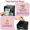 2 Pcs Piggy Bank Cash Coin Can ATM Bank Electronic Coin Money Bank Money Saving Box For Kids Age 4-12 Electronic Code Piggy Bank Money Counter Safe Box Coin Bank For Children, Boys Girls Gift 2 2 Pcs Piggy Bank Cash Coin Can ATM Bank Electronic Coin Money Bank Money Saving Box For Kids Age 4-12 Electronic Code Piggy Bank Money Counter Safe Box Coin Bank For Children, Boys Girls Gift -Folkmanis Toys Shop 517EUWYjHqL