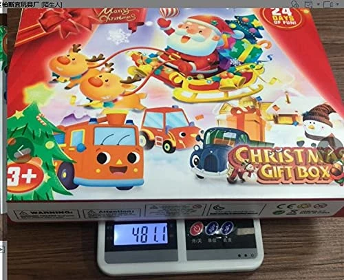 TGone 2021 Calendar Holiday Advent Doors 24-Day With 24 Small Toy Surprise Calendar Countdown Christmas Christmas Education Kids Games 2-4 (Red, One Size) 6 TGone 2021 Calendar Holiday Advent Doors 24-Day With 24 Small Toy Surprise Calendar Countdown Christmas Christmas Education Kids Games 2-4 (Red, One Size) - Image 4