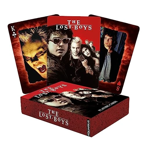AQUARIUS Lost Boys Playing Cards - Lost Boys Movie Themed Deck Of Cards For Your Favorite Card Games - Officially Licensed Lost Boys Merchandise & Collectibles 3 AQUARIUS Lost Boys Playing Cards - Lost Boys Movie Themed Deck Of Cards For Your Favorite Card Games - Officially Licensed Lost Boys Merchandise & Collectibles