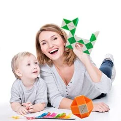 30 Pcs 24 Blocks Magic Snake Speed Cube For Party Favors, Twisting Educational Mini Fidget Bulk Toys For Goodie Bag Stocking Stuffers Classroom Prizes,Birthday For Kids -Folkmanis Toys Shop 517TjgpoyyL