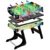 Mini Foosball Multifunctional Pool Table Combination, Four-in-One Ice Hockey Table Tennis Home Parent-Child Interactive Game Table 2 Mini Foosball Multifunctional Pool Table Combination, Four-in-One Ice Hockey Table Tennis Home Parent-Child Interactive Game Table -Folkmanis Toys Shop 517U20y6qoL