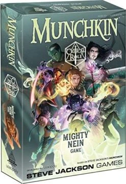 USAOPOLY Munchkin: Critical Role Card Game | Munchkin Game Featuring Critical Role Mighty Nein Campaign | Officially Licensed Critical Role Card Game | Familiar Members, Characters & Guests -Folkmanis Toys Shop 517Vz ruucL. AC