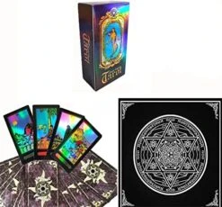 VOVCIG Tarot Cards With Guidebook Tarot Cards Deck Set,PVC Waterproof Tarot Cards Divination Tool For Beginners And Expert Readers(Rose Gold)… 20 VOVCIG Tarot Cards With Guidebook Tarot Cards Deck Set,PVC Waterproof Tarot Cards Divination Tool For Beginners And Expert Readers(Rose Gold)… -Folkmanis Toys Shop 517aGflJqQL. AC