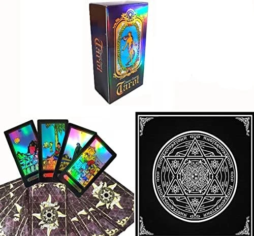VOVCIG Tarot Cards With Guidebook Tarot Cards Deck Set,PVC Waterproof Tarot Cards Divination Tool For Beginners And Expert Readers(Rose Gold)… 8 VOVCIG Tarot Cards With Guidebook Tarot Cards Deck Set,PVC Waterproof Tarot Cards Divination Tool For Beginners And Expert Readers(Rose Gold)… - Image 6