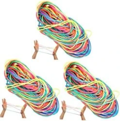 Gadpiparty Toys 40 Pcs Flip Rope Childrens Toys Bouncy Toy Cats Cradle String Game Finger String Toy Supplies Finger String Game Hand Strap Toy Cloth Pupils Hand Game Finger String Toys -Folkmanis Toys Shop 517cbeL1NoL. AC