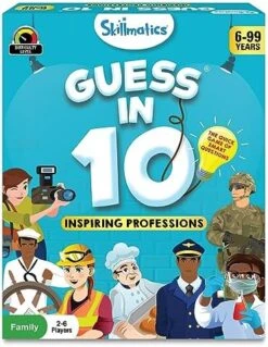 Skillmatics Card Game - Guess In 10 Junior Animal Kingdom, Quick Game Of Smart Questions, Gifts & Fun Learning For Ages 3 To 6 -Folkmanis Toys Shop 517e61iGlL. AC