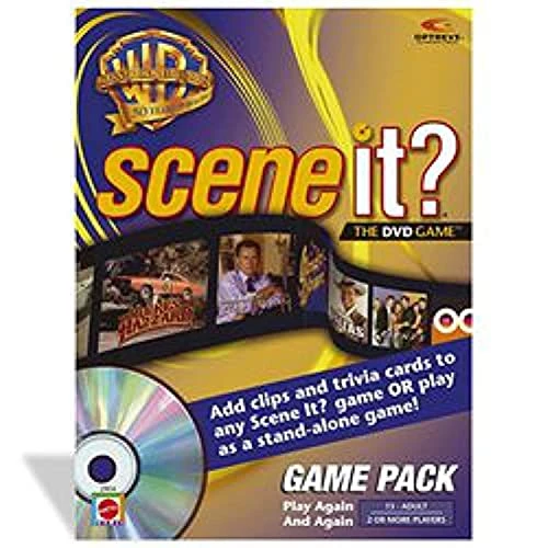 MATTEL Scene It? Warner Brothers 50th Anniversary Game Pack 3 MATTEL Scene It? Warner Brothers 50th Anniversary Game Pack