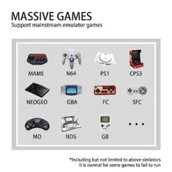 Yullhub POWKIDDY RGB20S Handheld Game Console, 3.5 Inch IPS Video Games Portable Retro Arcade With 128G TF Card Pre-Installed 20000 Games-Black||16G+128G… 14 Yullhub POWKIDDY RGB20S Handheld Game Console, 3.5 Inch IPS Video Games Portable Retro Arcade With 128G TF Card Pre-Installed 20000 Games-Black||16G+128G… -Folkmanis Toys Shop 517uotLGeUL