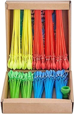 Bunch O Balloons Multi-Colored (10 Bunches) By ZURU, 350+ Rapid-Filling Self-Sealing Instant Water Balloons For Outdoor Family, Children Summer Fun - Total (100 Balloons) Colors May Vary 15 Bunch O Balloons Multi-Colored (10 Bunches) By ZURU, 350+ Rapid-Filling Self-Sealing Instant Water Balloons For Outdoor Family, Children Summer Fun - Total (100 Balloons) Colors May Vary -Folkmanis Toys Shop 517x6IE7wLL