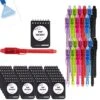 JOYRANGE 25-Pack Party Favors For Kids - Invisible Ink Pens (25) Top Secret Notepads (25) Great Idea For Party Favors And Games, Grab Bags, Birthday Party Favors