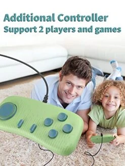 Fadist Handheld Game Console, Retro Game Console With 666 Classic Games, 3.5'' Color Display,Rechargeable Battery, Support For 2 Players & TV, Ideal Gift For Kids, Friend, Lover -Folkmanis Toys Shop 518DUkMejDL