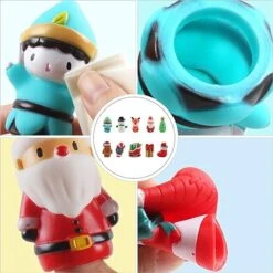 NUOBESTY Christmas Finger Puppets,Rubber Christmas Toys For Kids With Elk Santa Claus Snowman Christmas Tree,Christmas Cartoon Props Fillers For Character Party Favors 10Pcs 10 NUOBESTY Christmas Finger Puppets,Rubber Christmas Toys For Kids With Elk Santa Claus Snowman Christmas Tree,Christmas Cartoon Props Fillers For Character Party Favors 10Pcs -Folkmanis Toys Shop 518EAy6TANL