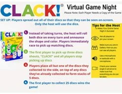 AMIGO Games AMI18002 CLACK! Kids Magnetic Stacking Game With 36 Magnets, Multicolor -Folkmanis Toys Shop 518K8Vtl9qL