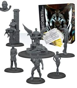 BATMAN Miniature Game: Watchmen – 35MM Scale - Unpainted – Ages 14+ -Folkmanis Toys Shop 518XHROfeuL