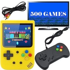Fadist Handheld Game Console, Portable Retro Game Console, Built In 500 Classic Games,IdeIdeal Gift For Kids, Friend