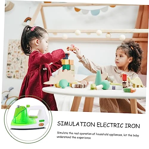 Toyvian 1pc Simulation Electric Iron Mini House Mini Toys For Kids Mini Bread Maker Educational Toy Playing House Supply Funny Electric Iron Toy Game House Household Green Abs Child 8 Toyvian 1pc Simulation Electric Iron Mini House Mini Toys For Kids Mini Bread Maker Educational Toy Playing House Supply Funny Electric Iron Toy Game House Household Green Abs Child - Image 6