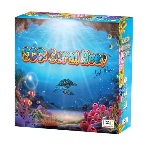 ECO CORAL REEF | Strategic Tile-Laying Board Game | Colorful Tile Placement Tabletop Game | 2-4 Players | Playtime 30-60 Min | By Unique Board Games (Standard Edition) 3 ECO CORAL REEF | Strategic Tile-Laying Board Game | Colorful Tile Placement Tabletop Game | 2-4 Players | Playtime 30-60 Min | By Unique Board Games (Standard Edition)