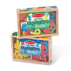 Melissa & Doug Deluxe Magnetic Letters And Numbers Set With 89 Wooden Magnets - Alphabet Letter Magnets, Number Magnets, Learning Toys For Preschoolers And Kids Ages 3+ 15 Melissa & Doug Deluxe Magnetic Letters And Numbers Set With 89 Wooden Magnets - Alphabet Letter Magnets, Number Magnets, Learning Toys For Preschoolers And Kids Ages 3+ -Folkmanis Toys Shop 518g8mA8o6L