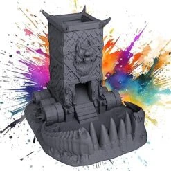 JOYLORD 9 Inch Huge Dice Tower - Dragon Castle DND Dice Tower With DIY-Friendly Features For Dice Tower Dungeons And Dragons - Ideal Gift For Dice Rollers -Folkmanis Toys Shop 518mY3hOlVL. AC