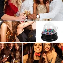 Jojofuny Electric Shake Lucky Ball Machine Mini Lottery Machine Portable Bingo Machine Cage Game With Balls Fortunate Number Picker Night Club Props No Battery 12 Jojofuny Electric Shake Lucky Ball Machine Mini Lottery Machine Portable Bingo Machine Cage Game With Balls Fortunate Number Picker Night Club Props No Battery -Folkmanis Toys Shop 518wti0nVDL