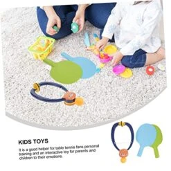 BESPORTBLE 1 Set Table Tennis Toys Kids Tools Kids Suit Boys Toy Hanging Tennis Trainer Pong Paddles Game Pong Trainer Table Tennis Devices Kids Training Toys Table Tennis Playing Kit Plastic 12 BESPORTBLE 1 Set Table Tennis Toys Kids Tools Kids Suit Boys Toy Hanging Tennis Trainer Pong Paddles Game Pong Trainer Table Tennis Devices Kids Training Toys Table Tennis Playing Kit Plastic -Folkmanis Toys Shop 518x2tfsVoL