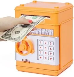 Refasy Piggy Bank Cash Coin Can ATM Bank Electronic Coin Money Bank For Kids-Hot Gift -Folkmanis Toys Shop 518y1wNbJcL. AC