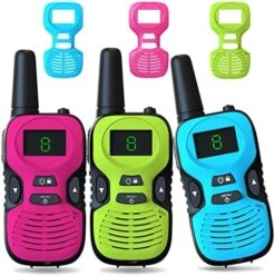 Walkie Talkies For Kids 3Pack Long Range: Toys For Boys Age 8-12 Year Old - Gifts For Girls 6-8 8-10 Walky Talky Children Christmas For Camping Hiking Outdoor Party -Folkmanis Toys Shop 5196VIkDMgL. AC