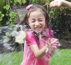 Water Balloons, Silicone Water Balloons Toy,Summer Toys For Kids, Refillable Quick Fill Self Sealing Water (10PCS) -Folkmanis Toys Shop 519747GX5vL