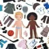 My Felt Story - Dress Me Up Sporty Dolls -Folkmanis Toys Shop 5198GIvP9pL