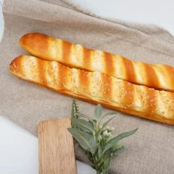 Long Fake Baguette And Realistic French Bread - Artificial Cake Dessert Decor And Faux Pastries Food Replica For Kitchen And Bakery Display (Long Sesame Baguette) 17 Long Fake Baguette And Realistic French Bread - Artificial Cake Dessert Decor And Faux Pastries Food Replica For Kitchen And Bakery Display (Long Sesame Baguette) -Folkmanis Toys Shop 519GKE4MxeL