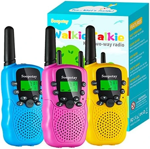 Soopotay Walkie Talkies For Kids & Adults, Long Range Kids Walkie Talkie 2 Pack, Kids Toys For Ages 5 6 7 8 9 10 11 12, Kids Two-Way Radios, Boys Or Girls Birthday Gifts For 5-12 Years Old 9 Soopotay Walkie Talkies For Kids & Adults, Long Range Kids Walkie Talkie 2 Pack, Kids Toys For Ages 5 6 7 8 9 10 11 12, Kids Two-Way Radios, Boys Or Girls Birthday Gifts For 5-12 Years Old - Image 7